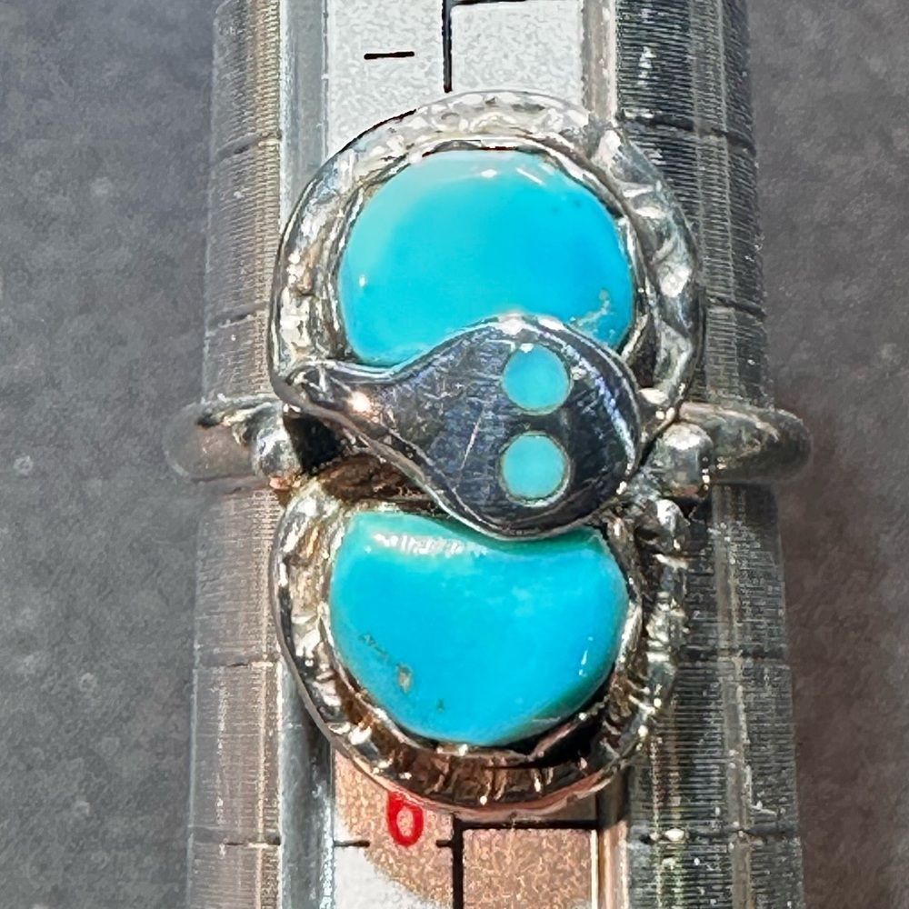 Silver and Turquoise Ring